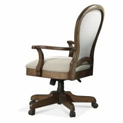 Deals 🌟 Task Chairs Riverside Furniture Belmeade Round Back Desk Chair 😀 -Office & Desk Chairs Sales inuseRVS3193