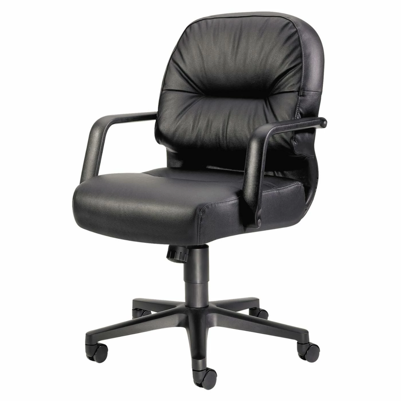 Cheapest ๐ Task Chairs HON 2090 Pillow-Soft Series Managerial Leather Mid-Back Swivel/Tilt Chair ๐งจ 4 Cheapest ๐ Task Chairs HON 2090 Pillow-Soft Series Managerial Leather Mid-Back Swivel/Tilt Chair ๐งจ - Image 2