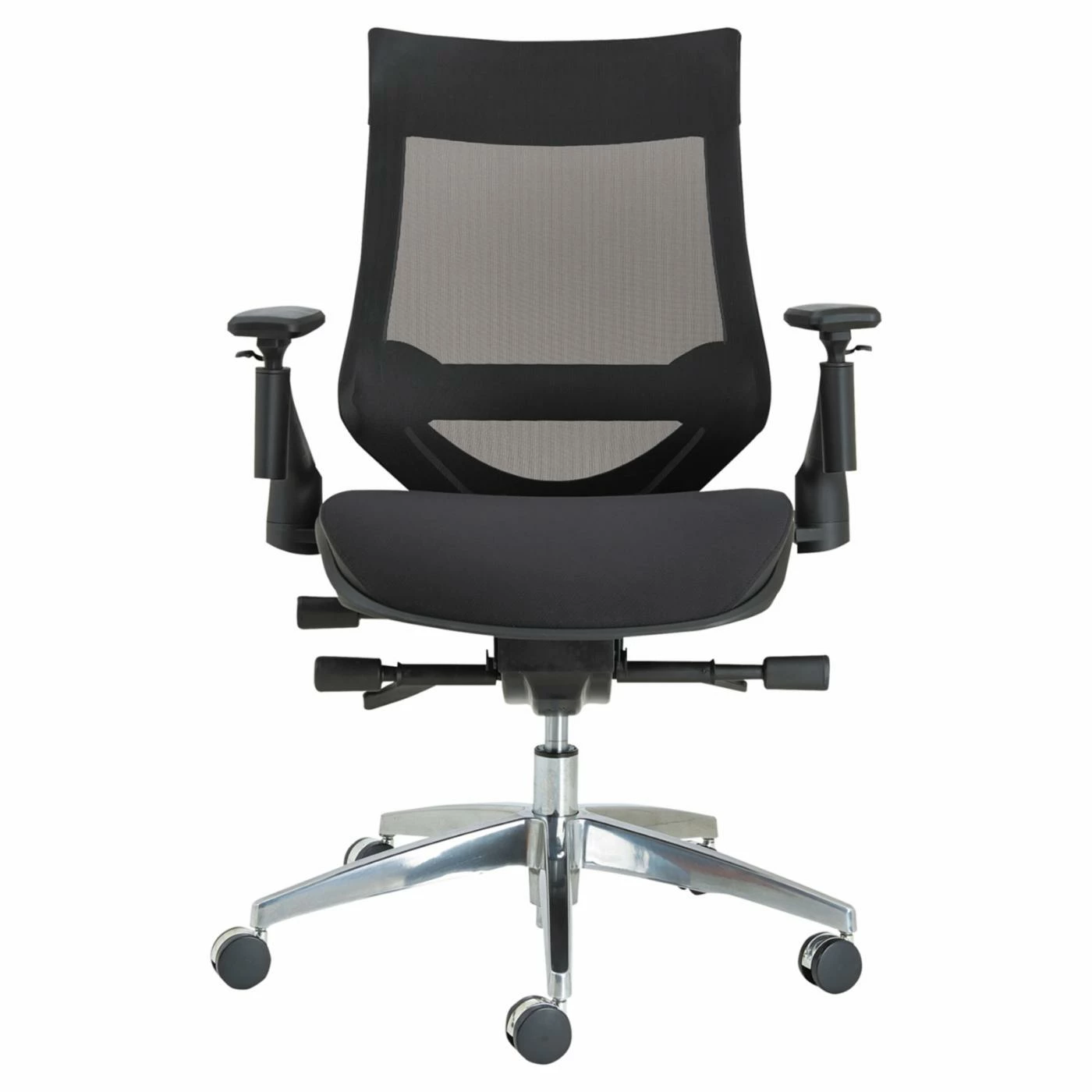 Best deal ๐ Task Chairs Alera EB-W Series Pivot Arm Multifunction Mesh Chair - Black/Aluminum ๐ 4 Best deal ๐ Task Chairs Alera EB-W Series Pivot Arm Multifunction Mesh Chair - Black/Aluminum ๐ - Image 2