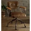 Discount 🔔 Task Chairs Acme Furniture Hallie Top Grain Leather Task Chair 🔥 -Office & Desk Chairs Sales masterACM1817