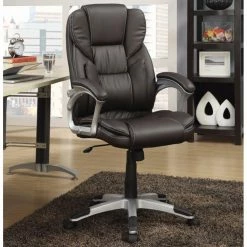 Deals ❤️ Executive Chairs Benzara Executive High-Back Office Chair ✔️