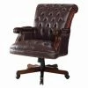 Outlet 😀 Executive Chairs Benzara Button Tufted Faux Leather Executive Office Chair ✨ -Office & Desk Chairs Sales masterBENZ8285