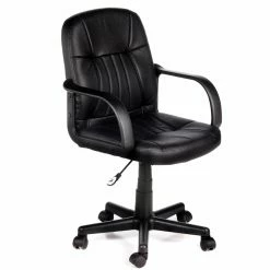 Buy ๐ Task Chairs Comfort Products Leather Mid-Back Chair ๐