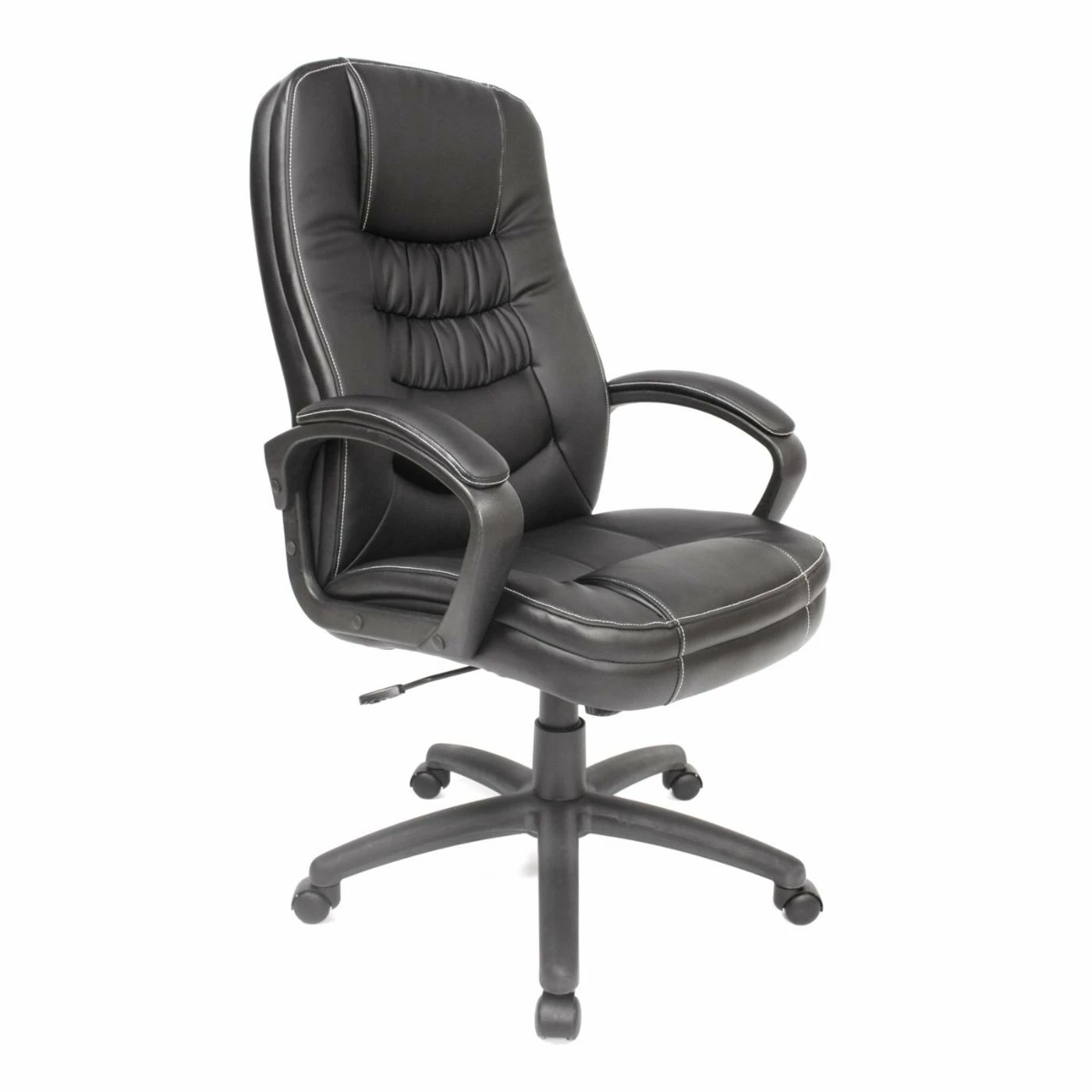 Best Sale π Executive Chairs Comfort Products Twin-Cushion Bonded Leather Executive Chair - Black 𧨠3 Best Sale π Executive Chairs Comfort Products Twin-Cushion Bonded Leather Executive Chair - Black π§¨