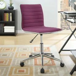 Best reviews of 🎁 Task Chairs Coaster Furniture Fabric Office Chair With Chrome Base 🛒