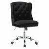 Hot Sale 👏 Executive Chairs Coaster Furniture Wingback Tufted Velvet Nailhead Trim Executive Desk Chair 💯 -Office & Desk Chairs Sales masterCOA5344