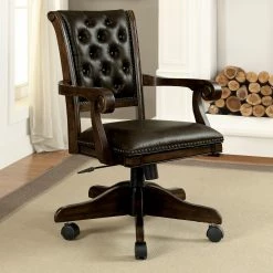 Wholesale โญ Executive Chairs Furniture Of America Tocarr Contemporary Style Height Adjustable Arm Chair ๐