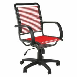 Hot Sale 🥰 Task Chairs Euro Style Bungie High Back Office Chair ❤️