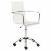Discount 🤩 Task Chairs Euro Style Chloe Office Chair - Clear / Chrome ⭐ -Office & Desk Chairs Sales masterEUS1639