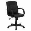Flash Sale 🔔 Task Chairs Flash Furniture Mid-Back Office Chair With Nylon Arms - Black 🌟