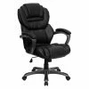 Cheap ✨ Executive Chairs Flash Furniture High Back Executive Office Chair With Leather Padded Loop Arms ✔️ -Office & Desk Chairs Sales masterFLSH075