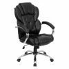 Budget ✔️ Executive Chairs Flash Furniture High Back Transitional Style Executive Office Chair - Black 🔔 -Office & Desk Chairs Sales masterFLSH076