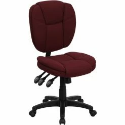 Outlet 💯 Task Chairs Flash Furniture Mid-Back Multi-Functional Ergonomic Task Chair 🎉