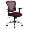 Best Sale 🥰 Task Chairs Flash Furniture Mid-Back Office Chair With Chrome Finished Base 👏 -Office & Desk Chairs Sales masterFLSH094