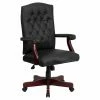 Flash Sale 👍 Executive Chairs Flash Furniture Martha Washington Leather Executive Swivel Office Chair 🤩 -Office & Desk Chairs Sales masterFLSH1525