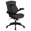 Top 10 😉 Executive Chairs Flash Furniture Mid-Back Leather Executive Swivel Office Chair With Back Angle Adjustment And Flip-Up Arms ⌛ -Office & Desk Chairs Sales masterFLSH1532