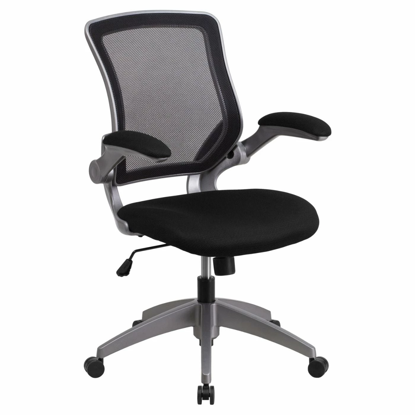 Best Sale ๐งจ Task Chairs Flash Furniture Mid-Back Mesh Swivel Task Chair With Gray Frame And Flip-Up Arms ๐ฅ 3 Best Sale ๐งจ Task Chairs Flash Furniture Mid-Back Mesh Swivel Task Chair With Gray Frame And Flip-Up Arms ๐ฅ