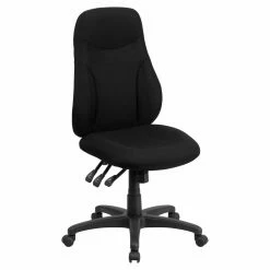 Top 10 😍 Task Chairs Flash Furniture High Back Fabric Multi-Functional Ergonomic Swivel Task Chair 🛒