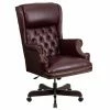 Discount 🤩 Executive Chairs Flash Furniture High Back Traditional Tufted Leather Executive Swivel Office Chair 👏 -Office & Desk Chairs Sales masterFLSH1637