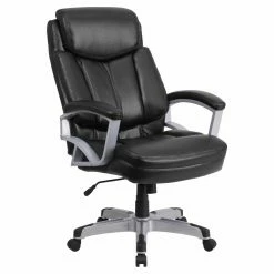 Hot Sale 🌟 Executive Chairs Flash Furniture HERCULES Series Big & Tall Leather Executive Swivel Office Chair 👏