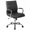 Deals 🔔 Task Chairs Flash Furniture Mid-Back Vinyl Executive Swivel Office Chair With Chrome Arms ⌛ -Office & Desk Chairs Sales masterFLSH1677