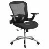 Brand new 🧨 Task Chairs Flash Furniture Mid-Back Mesh Executive Swivel Office Chair With Synchro-Tilt And Height Adjustable Flip-Up Arms ❤️ -Office & Desk Chairs Sales masterFLSH1690