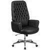 Outlet 😍 Executive Chairs Flash Furniture High Back Black Leather Executive Chair 🔥