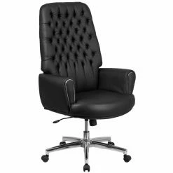 Outlet 😍 Executive Chairs Flash Furniture High Back Black Leather Executive Chair 🔥