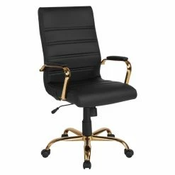 Cheapest ❤️ Task Chairs Flash Furniture High Back Swivel Armed Executive Desk Chair 😀
