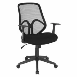 Best Sale ✔️ Task Chairs Flash Furniture Salerno Series High Back Mesh Chair With Arms 🔔