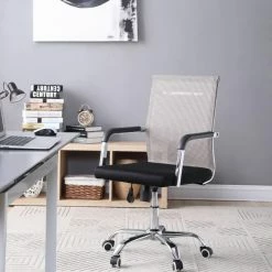 Best reviews of 🎁 Hodedah Imports Task Chairs Hodedah Mid-Back Mesh Office Chair 🎁