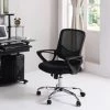 Budget 🔔 Hodedah Imports Task Chairs Hodedah HI-5008 Mesh Task Chair ❤️ -Office & Desk Chairs Sales masterHODE030