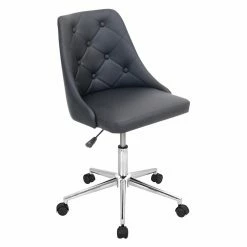 New 🥰 Task Chairs LumiSource Marche Height Adjustable Office Chair With Swivel 👍