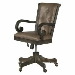 New ⌛ Executive Chairs Magnussen Bellamy Fully Upholstered Desk Chair 🤩