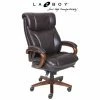 Budget 🥰 Task Chairs La-Z-Boy Trafford Big And Tall Executive Office Chair - Vino ✔️ -Office & Desk Chairs Sales masterMILL109