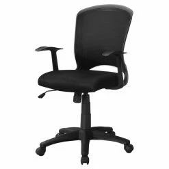 Deals 👏 Task Chairs Monarch Specialties Adjustable Height Mid-Back Mesh Office Chair 🔔