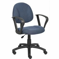 Best Sale 🥰 Task Chairs Boss Deluxe Posture Chair With Loop Arms ⌛