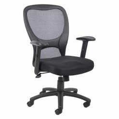 Flash Sale 🎉 Task Chairs Boss Budget Mesh Task Chair In Black Finish 🔔