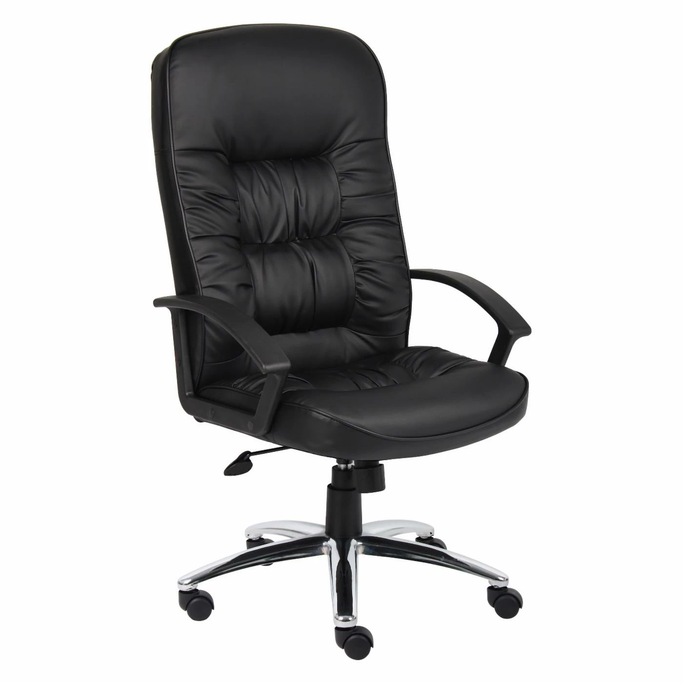 Brand new 🔔 Executive Chairs Boss High Back Leatherplus Chair In Black 🛒 3 Brand new 🔔 Executive Chairs Boss High Back Leatherplus Chair In Black 🛒
