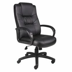 New 👏 Executive Chairs Boss Executive High Back Leatherplus Chair 🔥