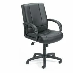 Discount 👍 Executive Chairs Boss Caressoft Executive Mid Back Chair 🌟