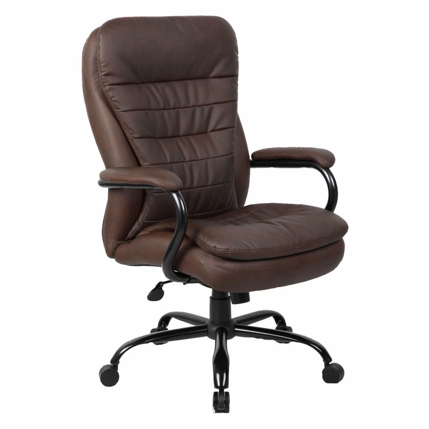 Wholesale ๐ Executive Chairs Boss Big & Tall Heavy Duty Double Plush LeatherPlus Commercial Grade Executive Office Chair โ 3 Wholesale ๐ Executive Chairs Boss Big & Tall Heavy Duty Double Plush LeatherPlus Commercial Grade Executive Office Chair โ
