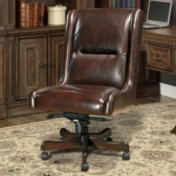 Cheapest 😍 Executive Chairs Parker House Prestige DC#108 Leather Desk Chair 👏
