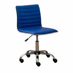 Best Pirce 🔔 Task Chairs Roundhill Furniture Fremo Chromel Contemporary Office Chair 🥰