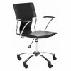 Cheapest 💯 Executive Chairs Safavieh Kyler Desk Chair - Black ✔️ -Office & Desk Chairs Sales masterSAV3650