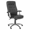 Budget ⭐ Executive Chairs Safavieh Olga Desk Chair - Black ✨ -Office & Desk Chairs Sales masterSAV3653