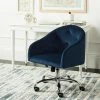 Best Pirce 🧨 Executive Chairs Safavieh Amy Velvet Office Chair 🎉 -Office & Desk Chairs Sales masterSAV9050