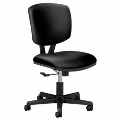 Discount 👍 Task Chairs HON Volt Series Leather Task Chair - Black 😉