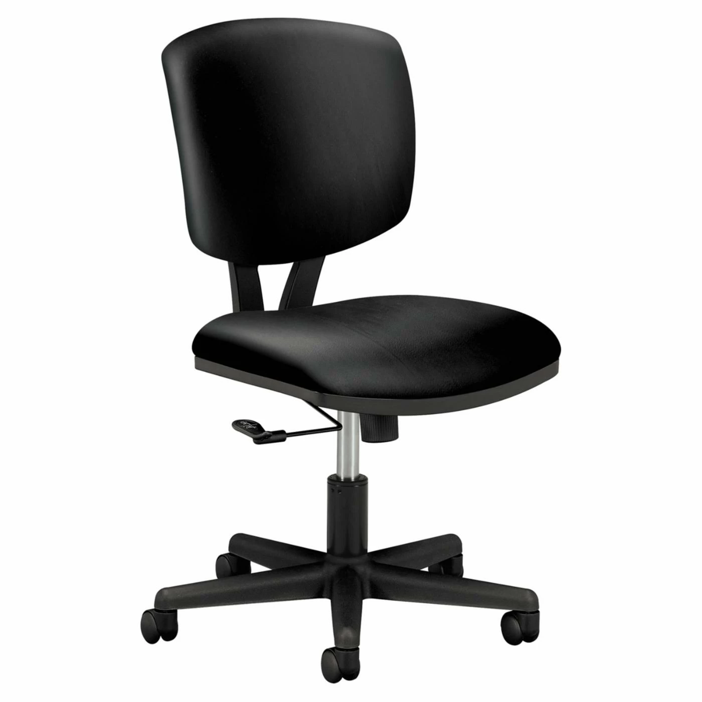 Discount ๐ Task Chairs HON Volt Series Leather Task Chair - Black ๐ 3 Discount ๐ Task Chairs HON Volt Series Leather Task Chair - Black ๐