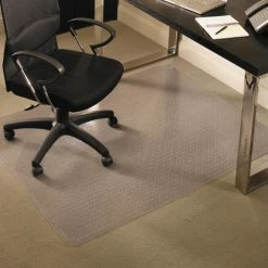 Brand new ❤️ Computer Chair Mats ES Robbins 46 X 60 Rectangular EverLife Chair Mats For Medium Pile Carpet ❤️
